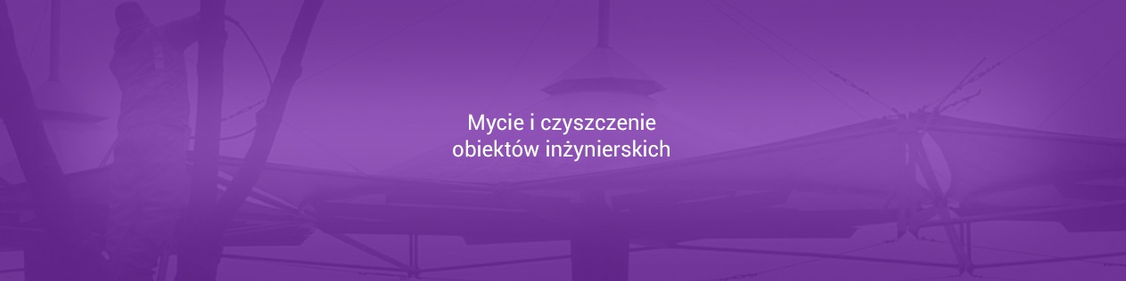 Mycie i czyszczenie obiektów inżynierskich