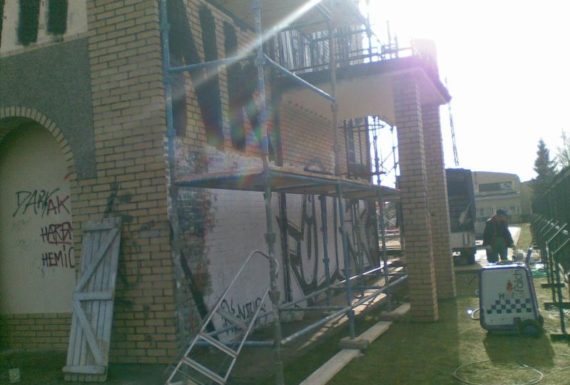 Usuwanie graffiti 5-4